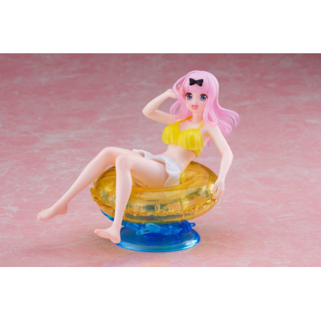 Kaguya-sama: Love is War statuette PVC Ultra Romantic Aqua Float Girls Figure Chika Fujiwara SEGA - 1