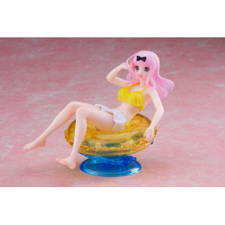 Kaguya-sama: Love is War statuette PVC Ultra Romantic Aqua Float Girls Figure Chika Fujiwara SEGA - 5