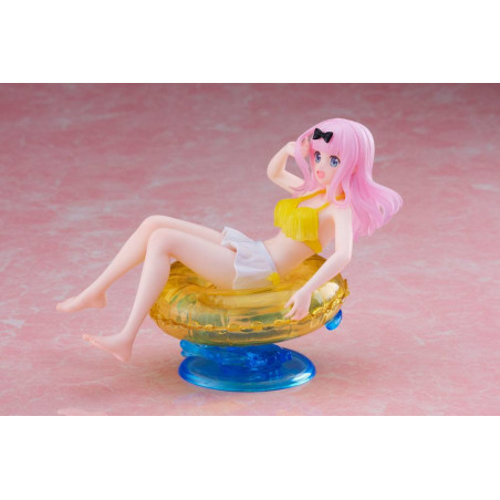Kaguya-sama: Love is War statuette PVC Ultra Romantic Aqua Float Girls Figure Chika Fujiwara SEGA - 6