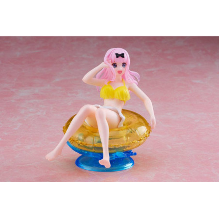 Kaguya-sama: Love is War statuette PVC Ultra Romantic Aqua Float Girls Figure Chika Fujiwara SEGA - 8