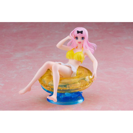 Kaguya-sama: Love is War statuette PVC Ultra Romantic Aqua Float Girls Figure Chika Fujiwara SEGA - 9