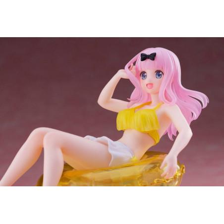 Kaguya-sama: Love is War statuette PVC Ultra Romantic Aqua Float Girls Figure Chika Fujiwara SEGA - 11