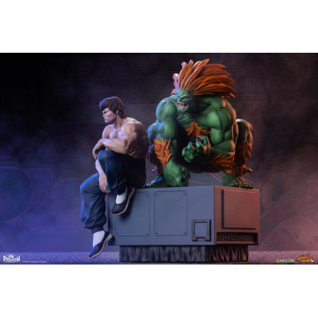 Street Fighter statuettes PVC 1/10 Blanka & Fei Long 21 cm Prime1 Studio - 2