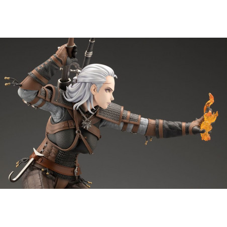 The Witcher Bishoujo statuette PVC 1/7 Geralt 23 cm Kotobukiya - 3