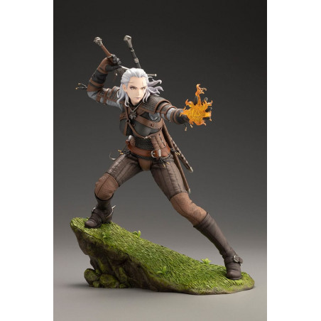The Witcher Bishoujo statuette PVC 1/7 Geralt 23 cm Kotobukiya - 10