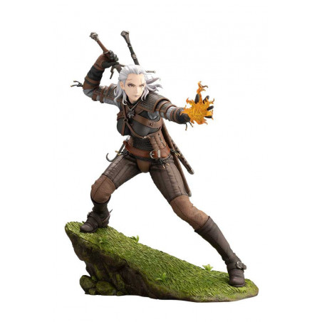 The Witcher Bishoujo statuette PVC 1/7 Geralt 23 cm Kotobukiya - 18