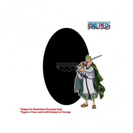 One Piece The Grandline Series Figurine Zoro Wanokuni Yukata Ver. Banpresto - 1