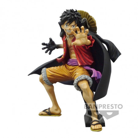 One Piece King Of Artist Figurine Monkey D. Luffy Wanokuni Vol.2 Manga Dimension Banpresto - 1