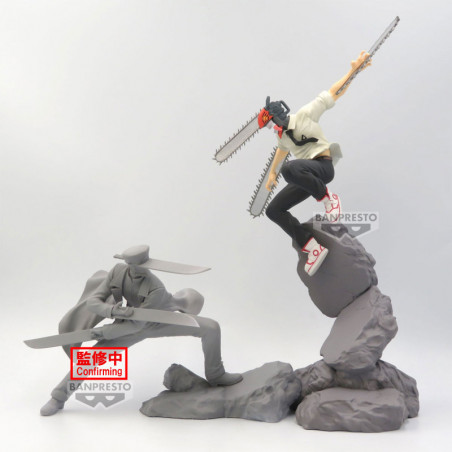 Chainsaw Man Combination Battle Figurine Katana Man Banpresto - 2
