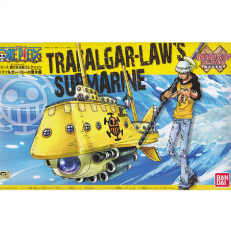 One Piece Maquette Grand Ship Collection Trafalgar Law's Submarine 15cm Banpresto - 1