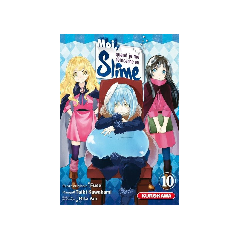 Moi Quand Je Me Réincarne En Slime Livres Moi quand je me réincarne en slime Vol.10