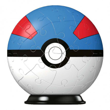 Pokémon puzzle 3D Pokéballs: Super Ball (54 pièces) Hasbro - 2