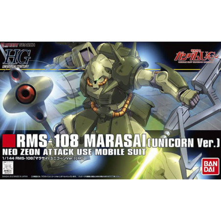 Gundam Gunpla HG 1/144 138 Marasai Unicorn Ver Bandai - 2