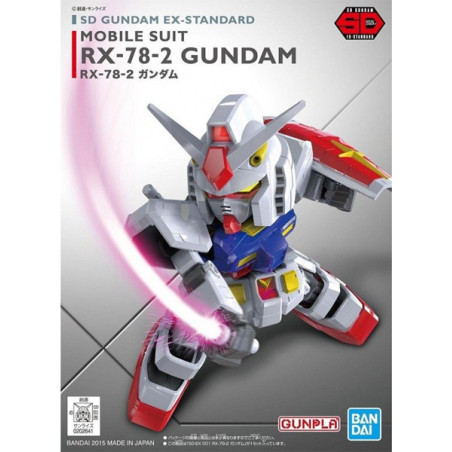 Gundam Gunpla SD Ex-Standard 001 RX-78-2 Gundam Bandai - 2