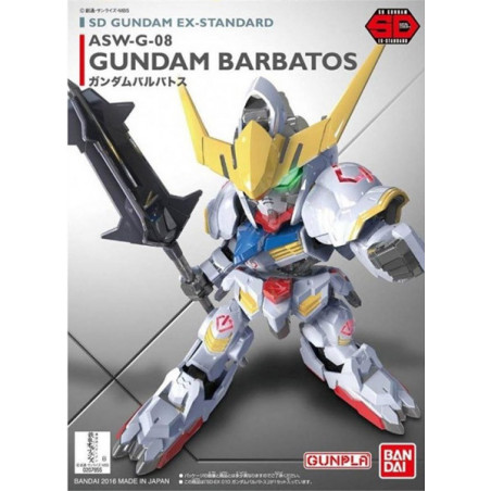 Gundam Gunpla SD Ex-Standard 010 Gundam Barbatos Bandai - 2