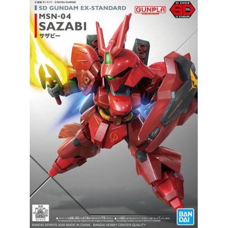 Gundam Gunpla SD Ex-Standard 017 Sazabi Bandai - 2