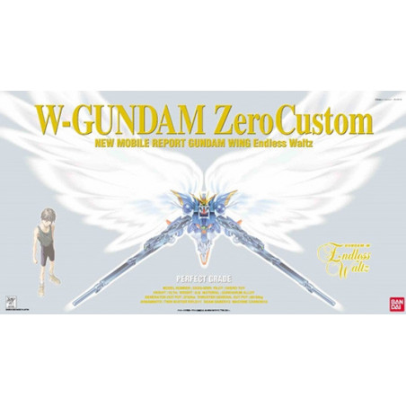 Gundam Gunpla PG 1/60 W-Gundam Zero Custom Endless Waltz Bandai - 2