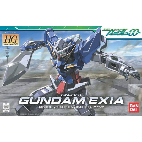 Gundam Gunpla HG 1/144 01 Exia Bandai - 2