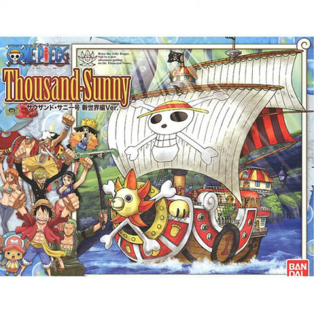 One Piece Maquette Thousand Sunny New World Ver 30cm Bandai - 1