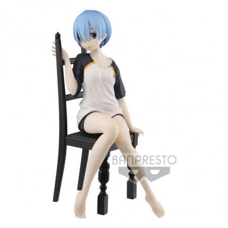 Re: Zero Starting Life in Another  Rem Relax Time T-Shirt Ver. 20 cm Banpresto - 1