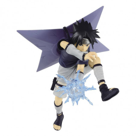 Naruto Shippuden  Vibration Stars Uchiha Sasuke 18 cm Banpresto - 1