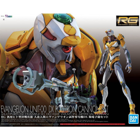 Evangelion Maquette RG Eva Unit-00 Dx Multipurpose Humanoid Decisive Weapon Artificial Human Positro Banpresto - 2