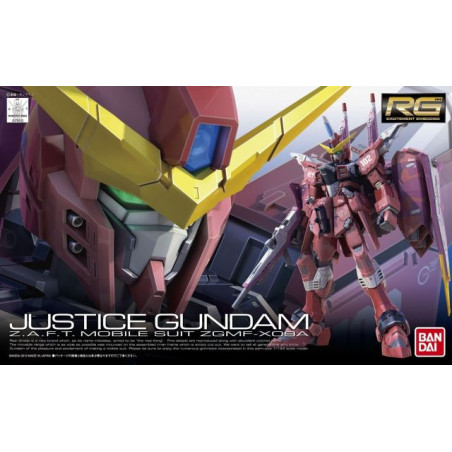 Gundam Gunpla RG 1/144 09 Justice Gundam Bandai - 2