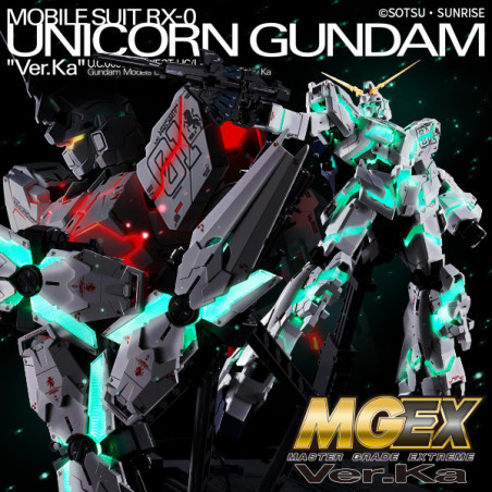 Gundam Gunpla MGEX 1/100 Ver Ka Unicorn Gundam Bandai - 2