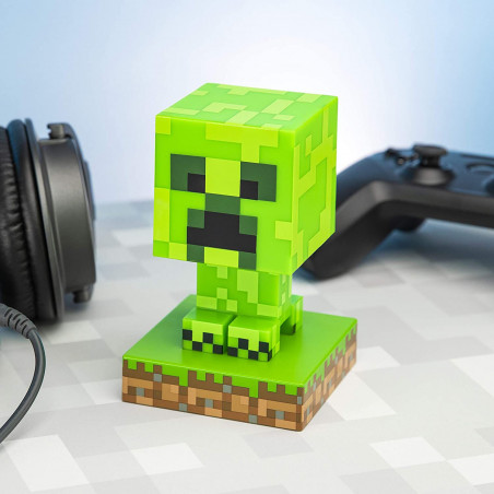 Minecraft - Creeper Icon Light BDP Paladone - 1