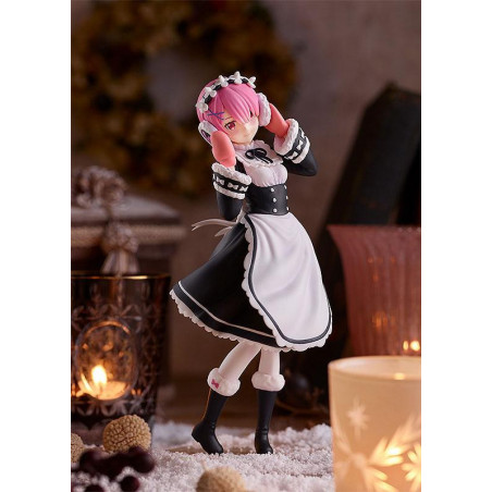 Re: Zero Starting Life in Another World statuette PVC Pop Up Parade Ram: Ice Season Ver. 17 cm Good Smile Company - 2