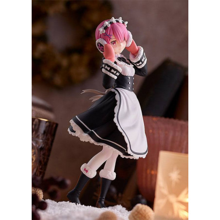 Re: Zero Starting Life in Another World statuette PVC Pop Up Parade Ram: Ice Season Ver. 17 cm Good Smile Company - 3