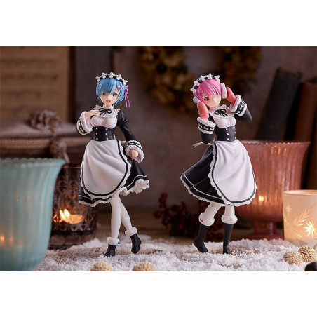 Re: Zero Starting Life in Another World statuette PVC Pop Up Parade Ram: Ice Season Ver. 17 cm Good Smile Company - 6