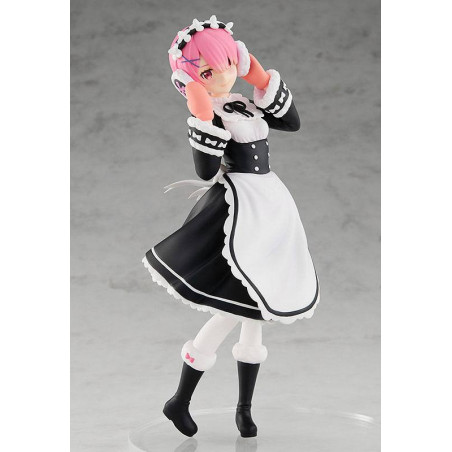 Re: Zero Starting Life in Another World statuette PVC Pop Up Parade Ram: Ice Season Ver. 17 cm Good Smile Company - 7
