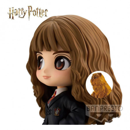 Harry Potter figurine Q Posket Hermione Granger with Crookshanks 14 cm Banpresto - 3
