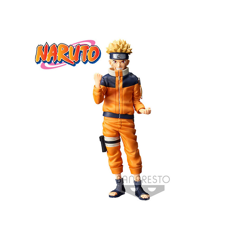 Naruto Grandista Nero Uzumaki Naruto 23cm Banpresto - 1